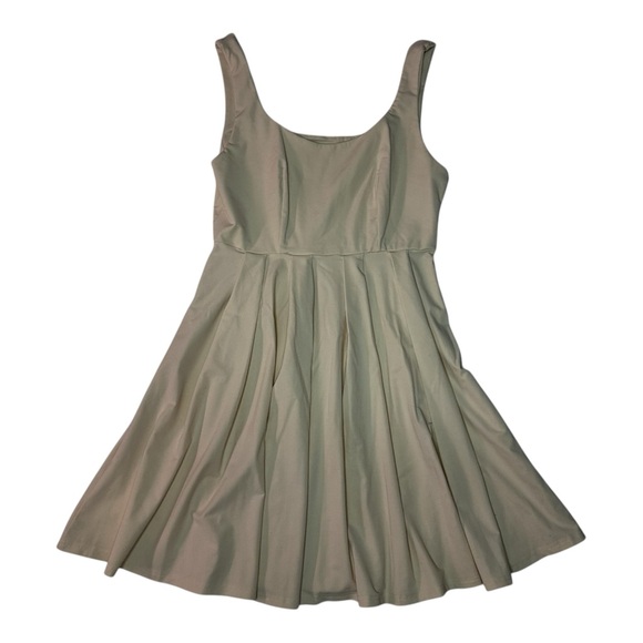 OGL Dresses & Skirts - OGL Women's Mini Dress in Cream Large